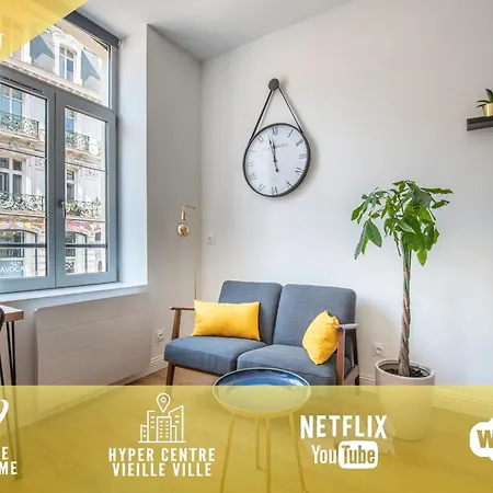 Apartment Au Nouveau Boulonnais - 4 Charmants Pour Couples, Familles Et Groupe D'amis, Vieille Et Centre De Sur Boulogne-sur-Mer