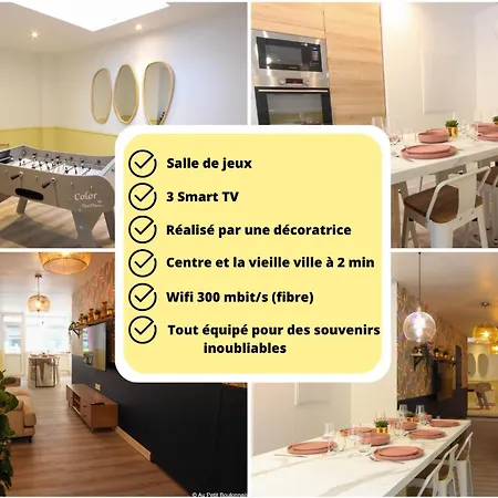 Au Nouveau Boulonnais - 4 Charmants Pour Couples, Familles Et Groupe D'amis, Vieille Et Centre De Sur