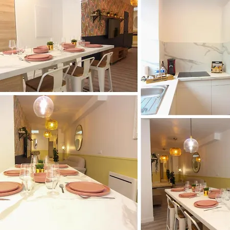 Au Nouveau Boulonnais - 4 Charmants Pour Couples, Familles Et Groupe D'amis, Vieille Et Centre De Sur 아파트 *