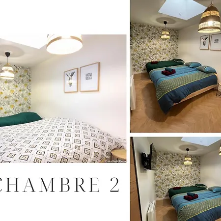 Au Nouveau Boulonnais - 4 Charmants Pour Couples, Familles Et Groupe D'amis, Vieille Et Centre De Sur * 볼로뉴쉬르메르