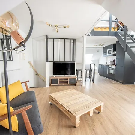Au Nouveau Boulonnais - 4 Charmants Pour Couples, Familles Et Groupe D'amis, Vieille Et Centre De Sur Appartamento Boulogne-sur-Mer