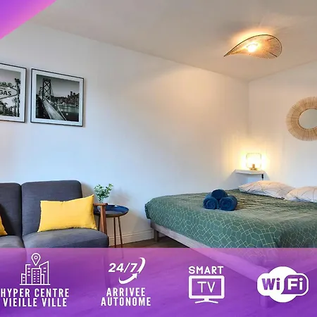 Au Nouveau Boulonnais - 4 Charmants Pour Couples, Familles Et Groupe D'amis, Vieille Et Centre De Sur 아파트