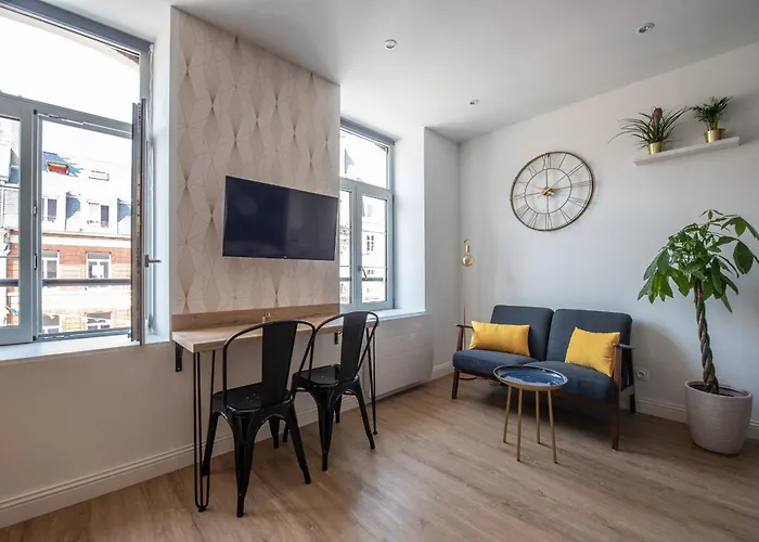Apartment Au Nouveau Boulonnais - 4 Charmants Pour Couples, Familles Et Groupe D'amis, Vieille Et Centre De Sur *