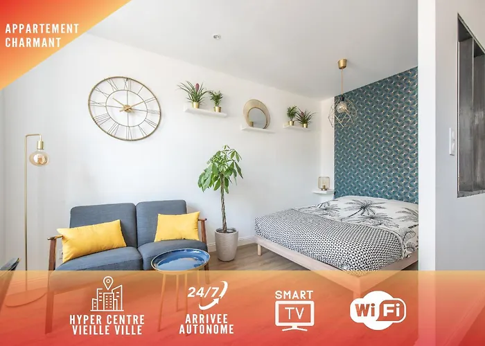 Au Nouveau Boulonnais - 4 Charmants Pour Couples, Familles Et Groupe D'amis, Vieille Et Centre De Sur